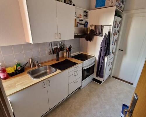 God 2 værelses lejlighed midt i byen