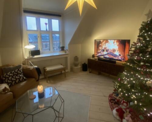 Skøn Østerbro penthouse lejlighed