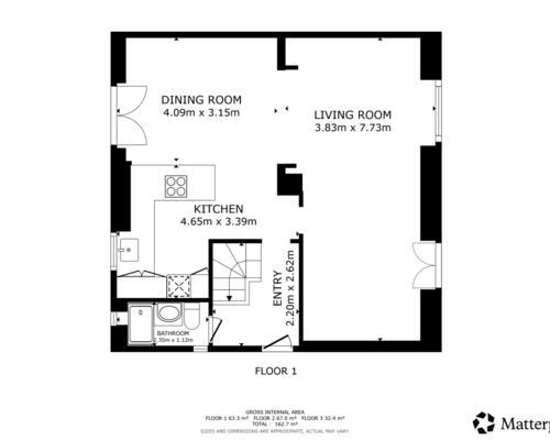 5 værelses hus i Frederiksberg