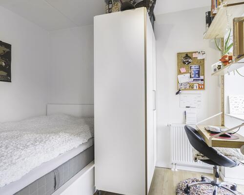 2-værelses studiebolig i Idrætsbyen