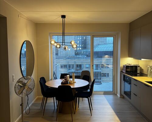 3-værelses på øverste etage i ZigZag Huset