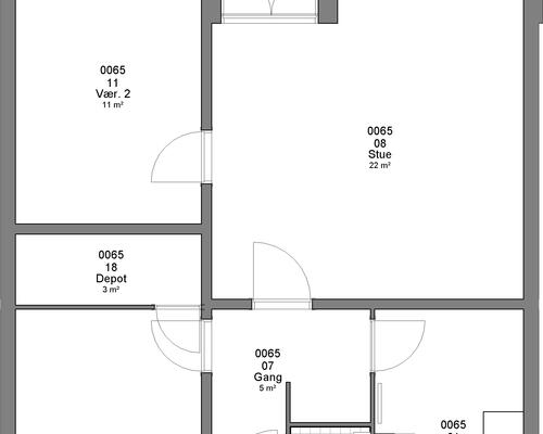 3 værelses lejlighed i Haderslev