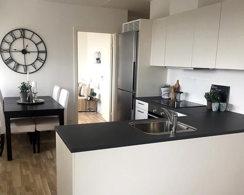 3-værelses lejlighed i Åbyen