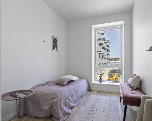 Lys 2-værelses lejlighed i Havebyen