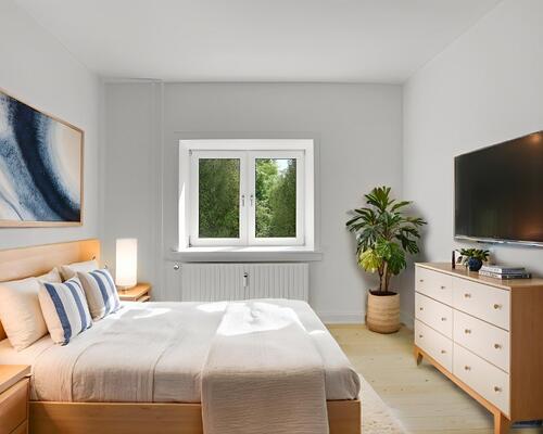 Lys 4-værelses på 81 m2 med tre gode værelser – tæt på indkøb, bus og sport