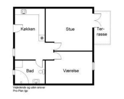 Dejlig 2-værelses i Viby!