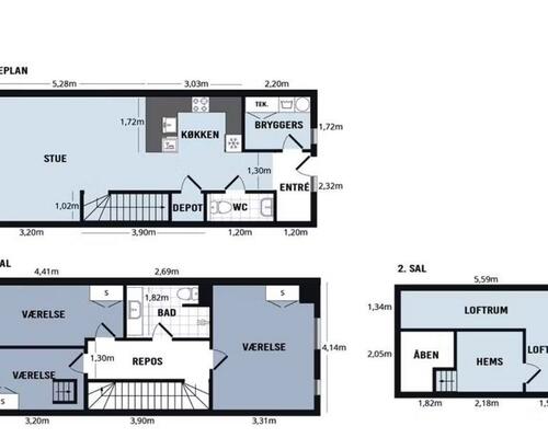 3 værelses lejlighed i Brabrand