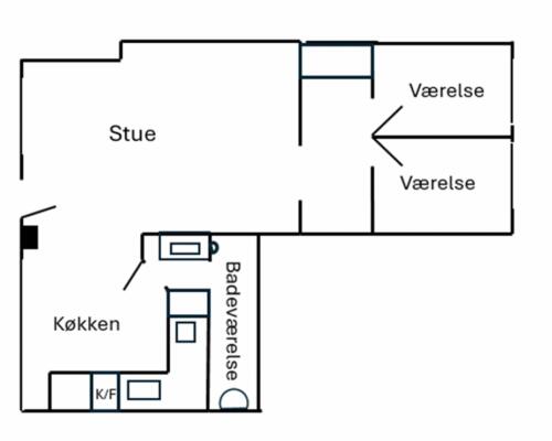 3 værelses lejlighed i Kolding