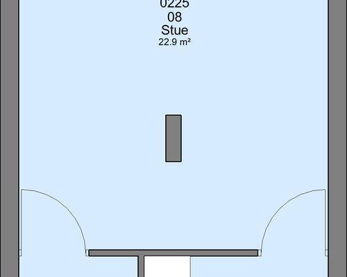 1 værelses lejlighed i Skive