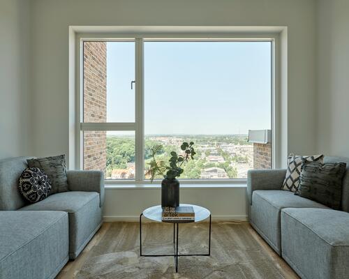 Unik penthouselejlighed med udsigt over Hillerød