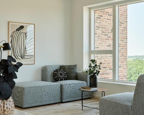 Unik penthouselejlighed med udsigt over Hillerød