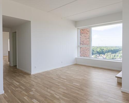 Unik penthouselejlighed med udsigt over Hillerød