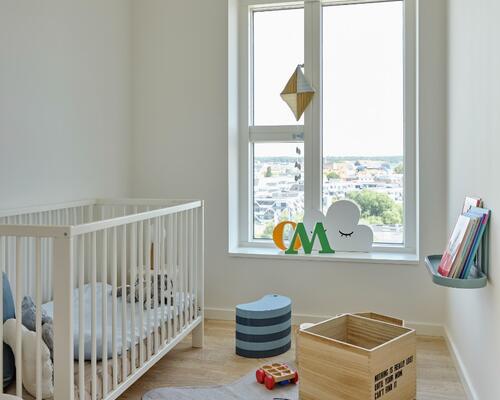 Unik penthouselejlighed med udsigt over Hillerød