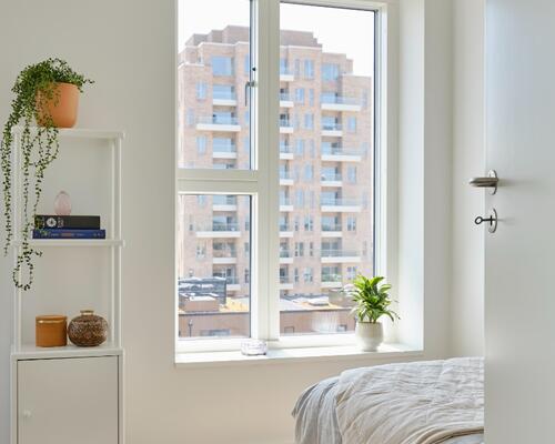 Unik penthouselejlighed med udsigt over Hillerød