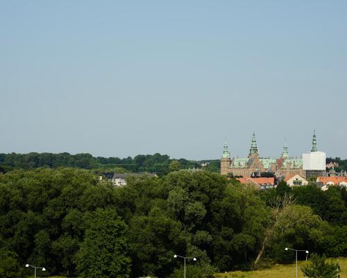 Unik penthouselejlighed med udsigt over Hillerød