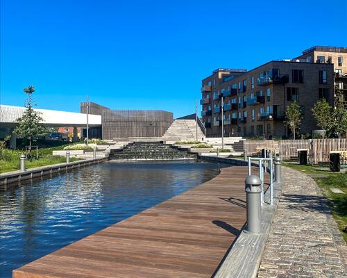 Unik penthouselejlighed med udsigt over Hillerød