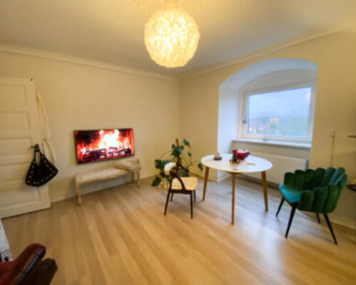 Hyggelig 2-værelses lejlighed med udsigt til Østre Anlæg