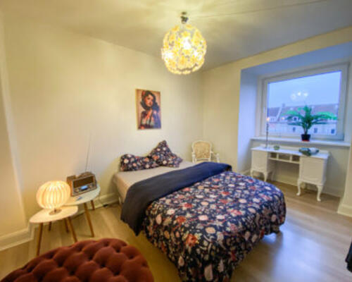 Hyggelig 2-værelses lejlighed med udsigt til Østre Anlæg