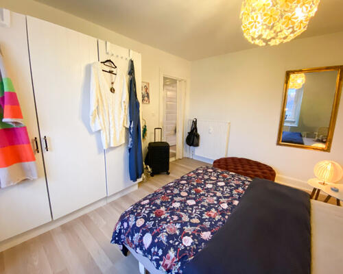 Hyggelig 2-værelses lejlighed med udsigt til Østre Anlæg