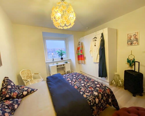 Hyggelig 2-værelses lejlighed med udsigt til Østre Anlæg