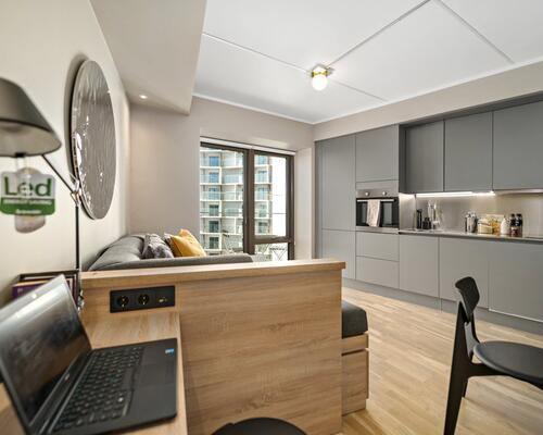 1 værelses lejlighed i Århus N