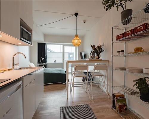 1 værelses lejlighed i Århus N