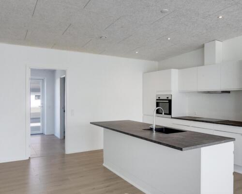 Nybygget 4-værelses rækkehus i ét plan