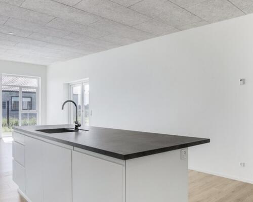 Nybygget 4-værelses rækkehus i ét plan