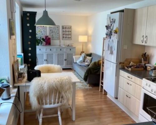 Lille hyggelig 2-værelses lejlighed