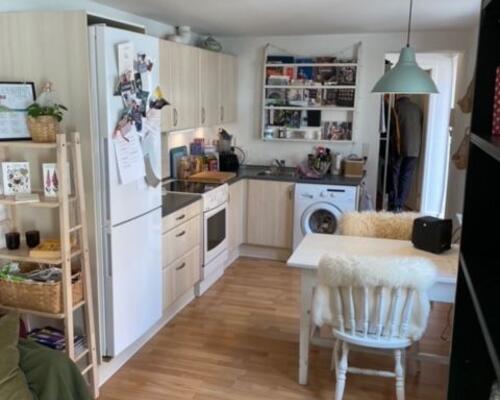 Lille hyggelig 2-værelses lejlighed