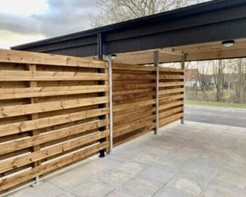 Nyere rækkehus i Jasminparken