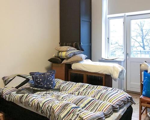 Hyggelig og delevenlig 2 værelses lejlighed