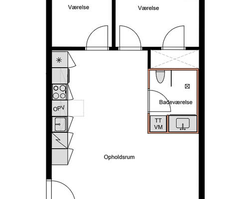 3-værelses lejlighed i nybygget ejendom, med fantastisk altan!
