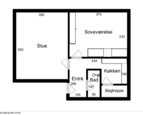 Skøn 2-værelses lejlighed i Aalborg vestby