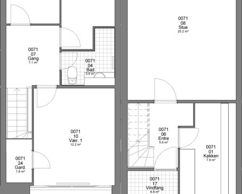 4 værelses hus i Haderslev