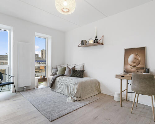 1 værelses lejlighed i København SV