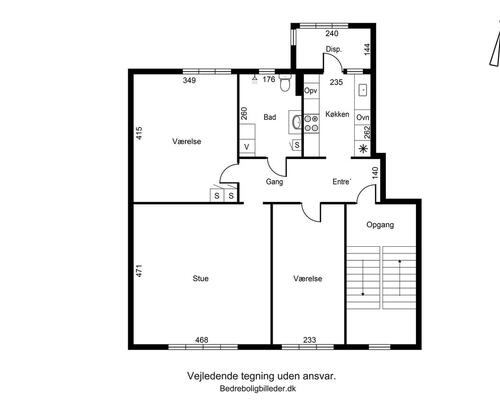 3 værelses lejlighed i Esbjerg