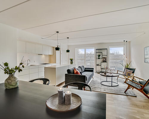 Moderne 3-værelses lejlighed i Kgs. Lyngby