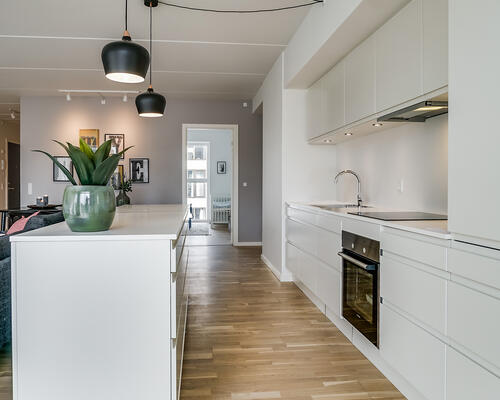 Moderne 3-værelses lejlighed i Kgs. Lyngby