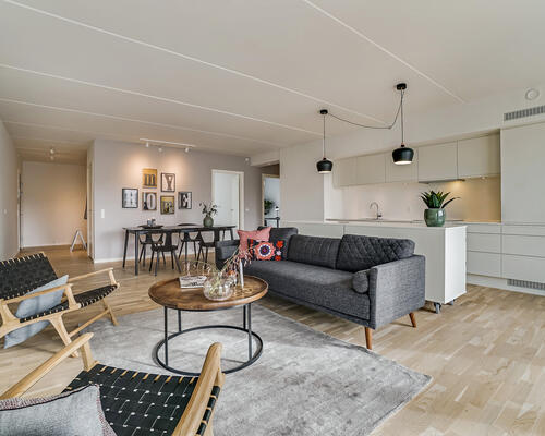 Moderne 3-værelses lejlighed i Kgs. Lyngby