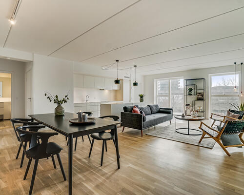 Moderne 3-værelses lejlighed i Kgs. Lyngby