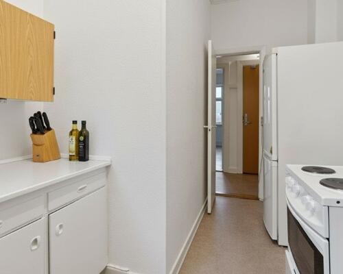 Lys 2-værelses med plankegulve og grøn udsigt – 59 m2 tæt på park og transport