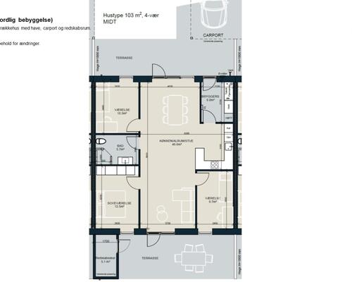 4 værelses hus i Ringe