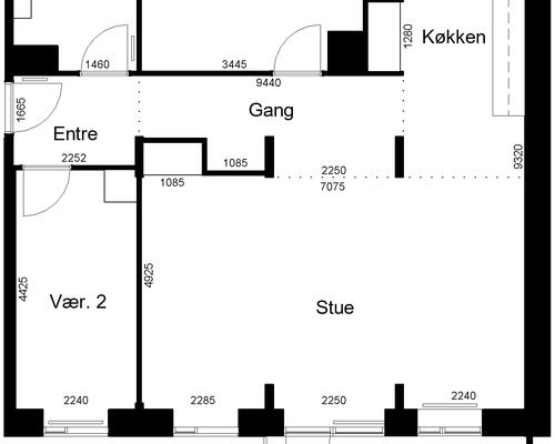 4 værelses lejlighed i Skive