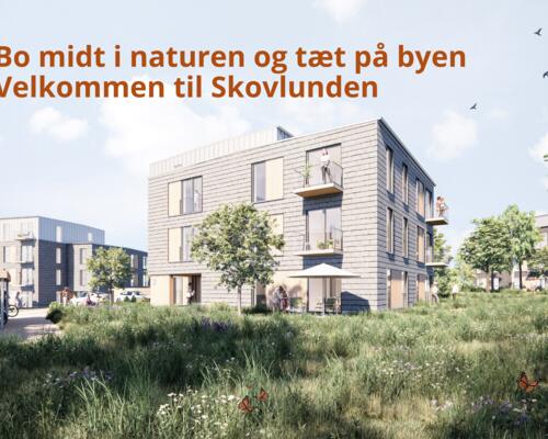 Attraktiv og moderne 1-værelses lejlighed i naturen tæt på byen