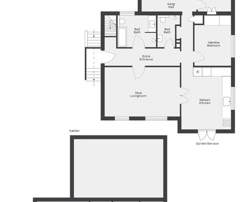 5 værelses hus i Vanløse