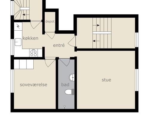 3 værelses lejlighed i Aalborg