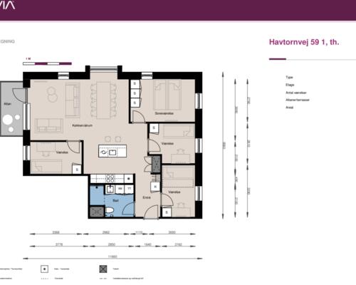 5 værelses lejlighed i Hedehusene