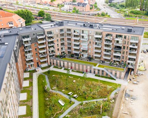 Skøn 3-værelses lejlighed med stor altan