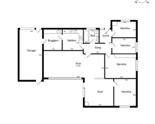 Indflytningsklar villa med skøn have, Viby J
